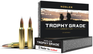 Nosler 60918 Trophy Grade 22Nosler 70gr Nosler AccuBond 20 Per Box/20 Case