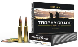 Nosler 60134 Trophy Grade 33Nosler 250gr Nosler Spitzer Partition 20 Per Box/10 Case