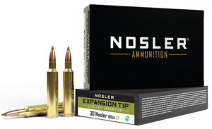 Nosler 40330 E-Tip 30Nosler 180gr E-Tip Lead-Free 20 Per Box/10 Case