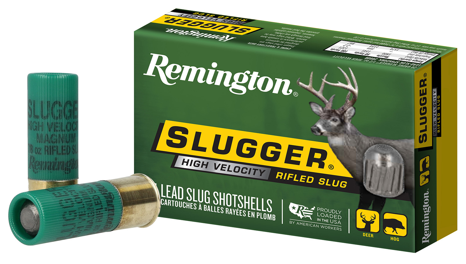 Remington 12 Gauge 2.75in Rifled Slug Remington 12 Gauge 2.75in Rifled Slug | Golden Brothers Co