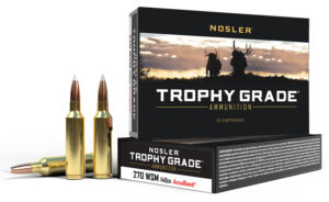 Nosler 60030 Trophy Grade 270WSM 140gr Nosler AccuBond 20 Per Box/10 Case