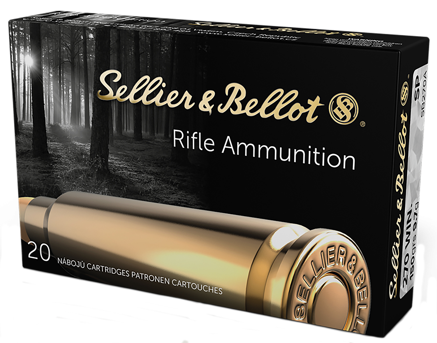 Sellier & Bellot .270 Win 150gr Soft Point Sellier & Bellot .270 Win 150gr Soft Point | Golden Brothers Co