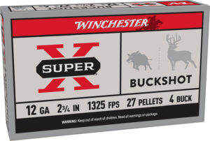 Winchester Super X 12GA 4 Buck Shot | Golden Brothers Co