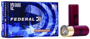 Federal F127RS Power-Shok Shotshell 12Gauge 2.75" 1oz RifledSlug Shot 5 Per Box/50 Case