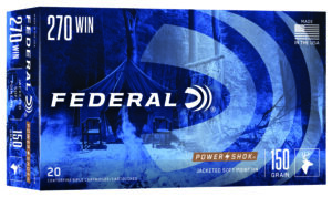 Federal 270B Power-Shok 270Win 150gr Jacketed Soft Point 20 Per Box/10 Case