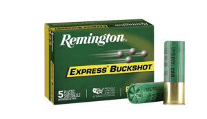 Remington Ammunition 20408 Express Buckshot 12Gauge 3" 000Buck Shot 5 Per Box/50 Case
