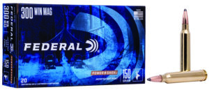 Federal 300WGS Power-Shok 300WinMag 150gr Jacketed Soft Point 20 Per Box/10 Case