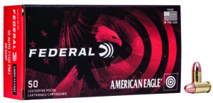 Federal AE32AP American Eagle Handgun 32ACP 71gr Full Metal Jacket 50 Per Box/20 Case