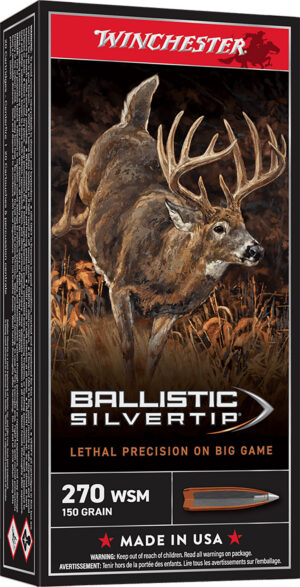 Winchester Silvertip 270 WSM 150gr ammo | Golden Brothers Co