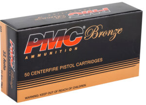 PMC 32A Bronze 32ACP 71gr Full Metal Jacket 50 Per Box/20 Case