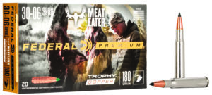 Federal P3006TC1 Premium 30-06Springfield 180gr Trophy Copper 20 Per Box/10 Case