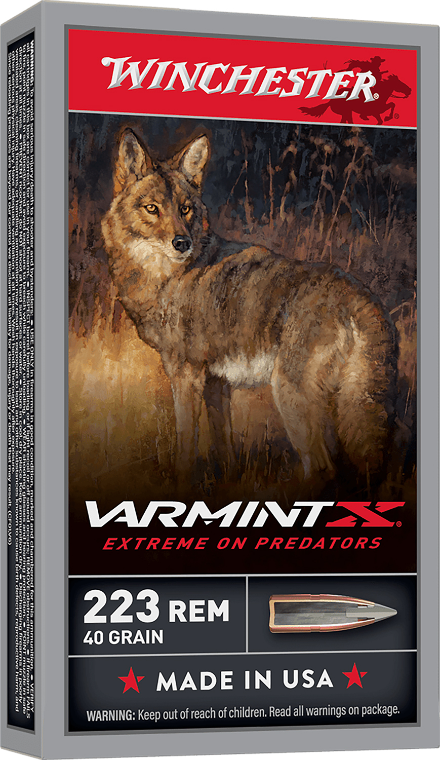 Winchester Varmint X 223 Rem 40GR Winchester Varmint X 223 Rem 40GR | Golden Brothers Co