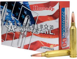 Hornady 80591 American Whitetail 7mmRemMag 139gr InterLock Spire Point 20 Per Box/10 Case