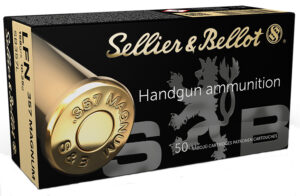 Sellier & Bellot .357 Magnum 158gr LFN ammo | Golden Brothers Co