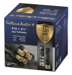 Sellier & Bellot .410 Gauge 2.5 Inch 000 Buck Shot | Golden Brothers Co