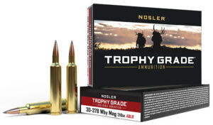 Nosler 60133 Trophy Grade Long-Range 30-378WthbyMag 210gr Nosler Spitzer AccuBond Long Range 20 Per Box/10 Case