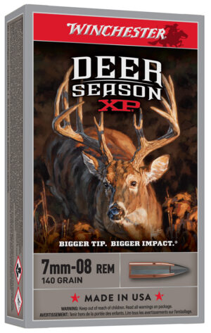 Winchester 7mm-08 140gr Deer Season XP Ammo | Golden Brothers Co