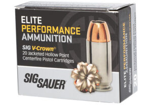SIG 40SW 180GR V-Crown JHP | Golden Brothers Co
