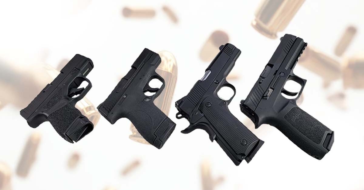 Full Size vs Compact vs Subcompact Handguns