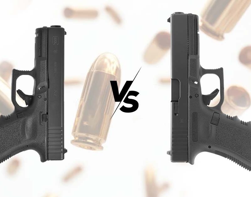 Glock 17 vs Glock 19 | Golden Brothers Co