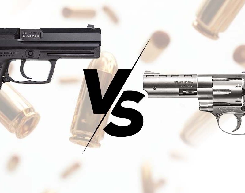 Semi-Auto vs Revolver | Golden Brothers Co